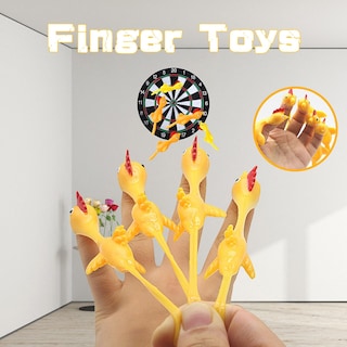 Foto 1 | Venta Internacional - Broma Con Los Dedos De Goma De Gallina Con El Dedo De Stretch Toy Creative Ejection