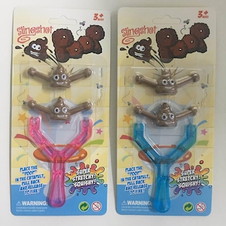 Foto 4 | Venta Internacional - Toy Slingshot Poop, Minijuguetes De Goma Con Tirachinas Voladores