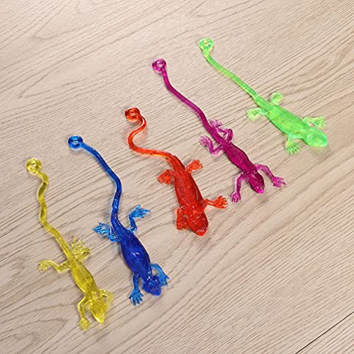 Foto 3 pulgar | Juguetes Elásticos Sticky Lizards Nuobesty Para Fiestas Infantiles, 20 Unidades - Venta Internacional.