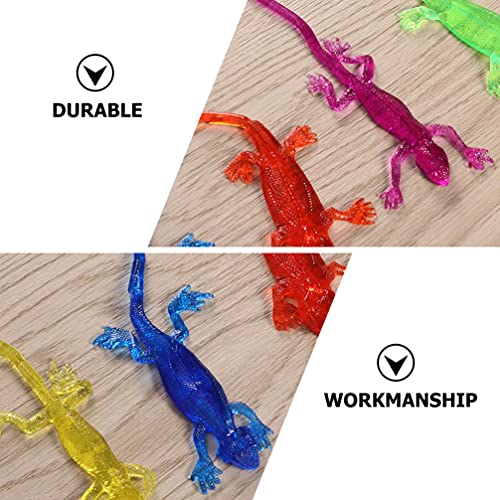 Foto 6 pulgar | Juguetes Elásticos Sticky Lizards Nuobesty Para Fiestas Infantiles, 20 Unidades - Venta Internacional.