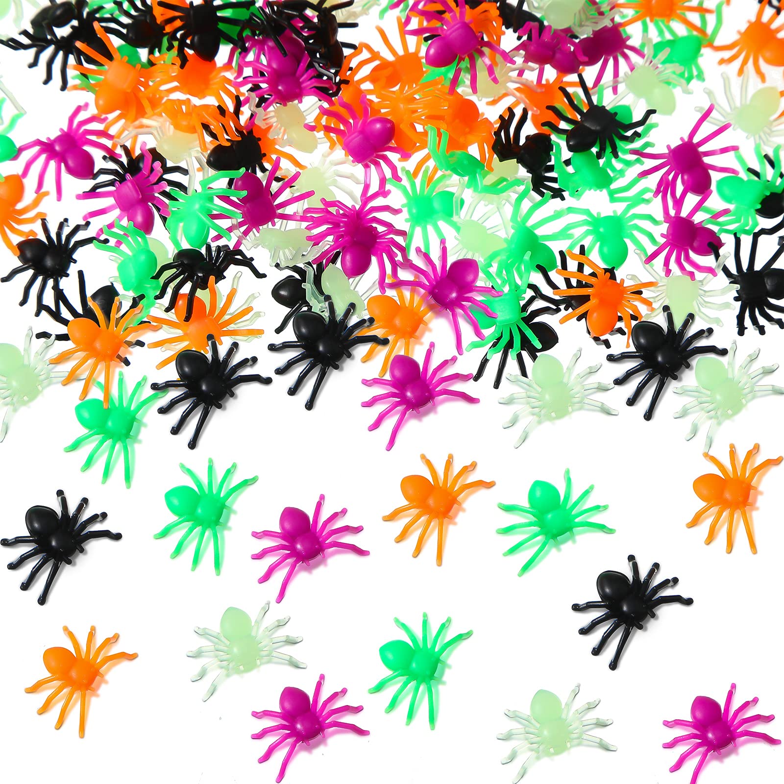 Juguete De Plástico Con Forma De Araña Skylety Para Halloween Prank, 150 Piezas (2,2 X 1,5 Cm) - Venta Internacional.
