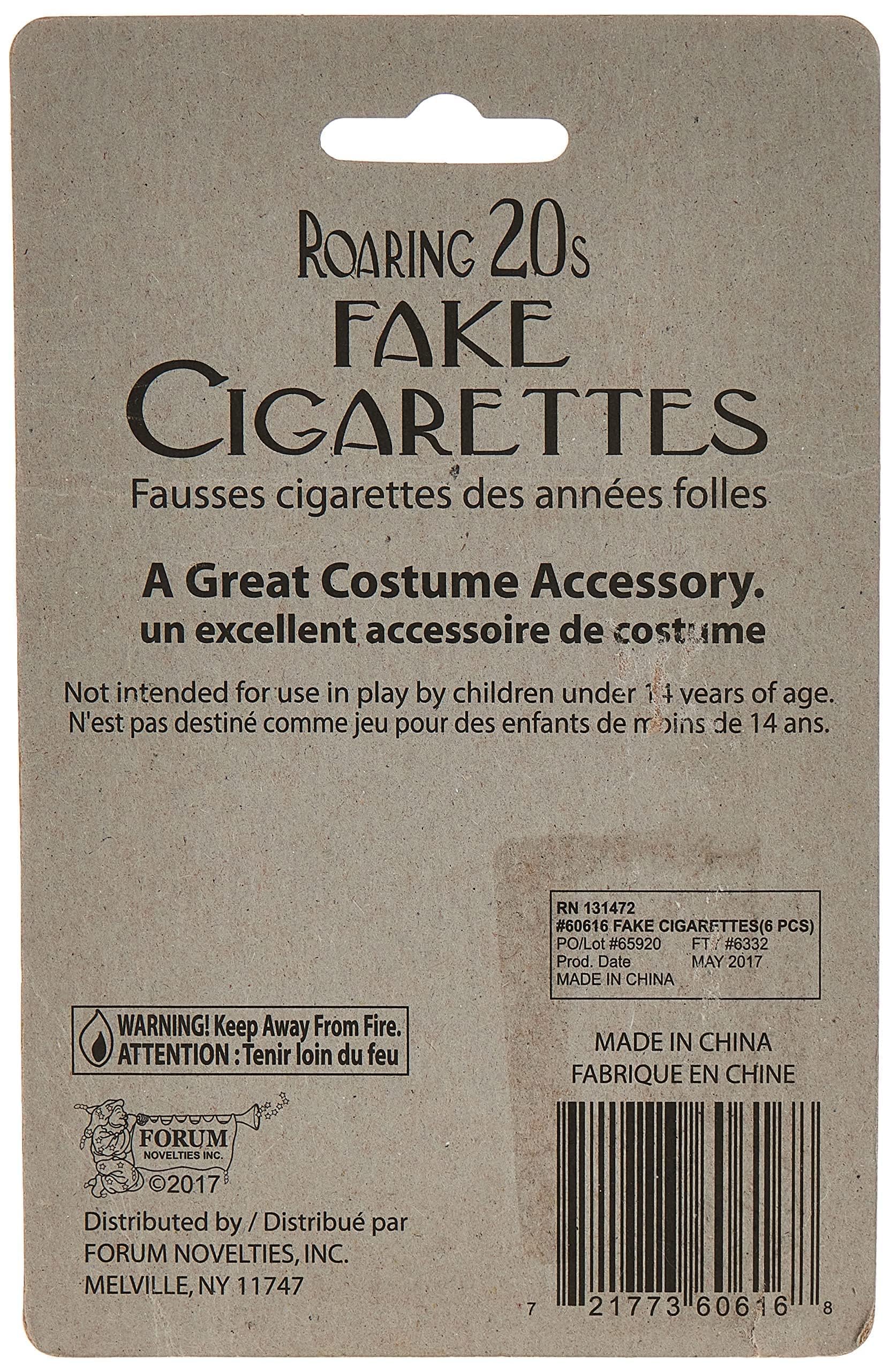 Foto 2 | Paquete De 6 Cigarrillos Falsos Forum Novelties - Venta Internacional.