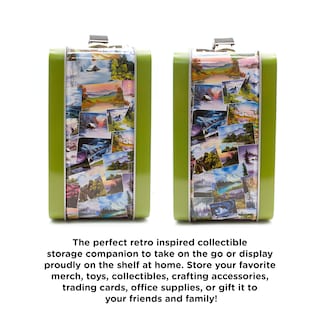Foto 5 | Fun Box Aquarius Bob Ross Happy Accidents Con Tapa Estampada - Venta Internacional.