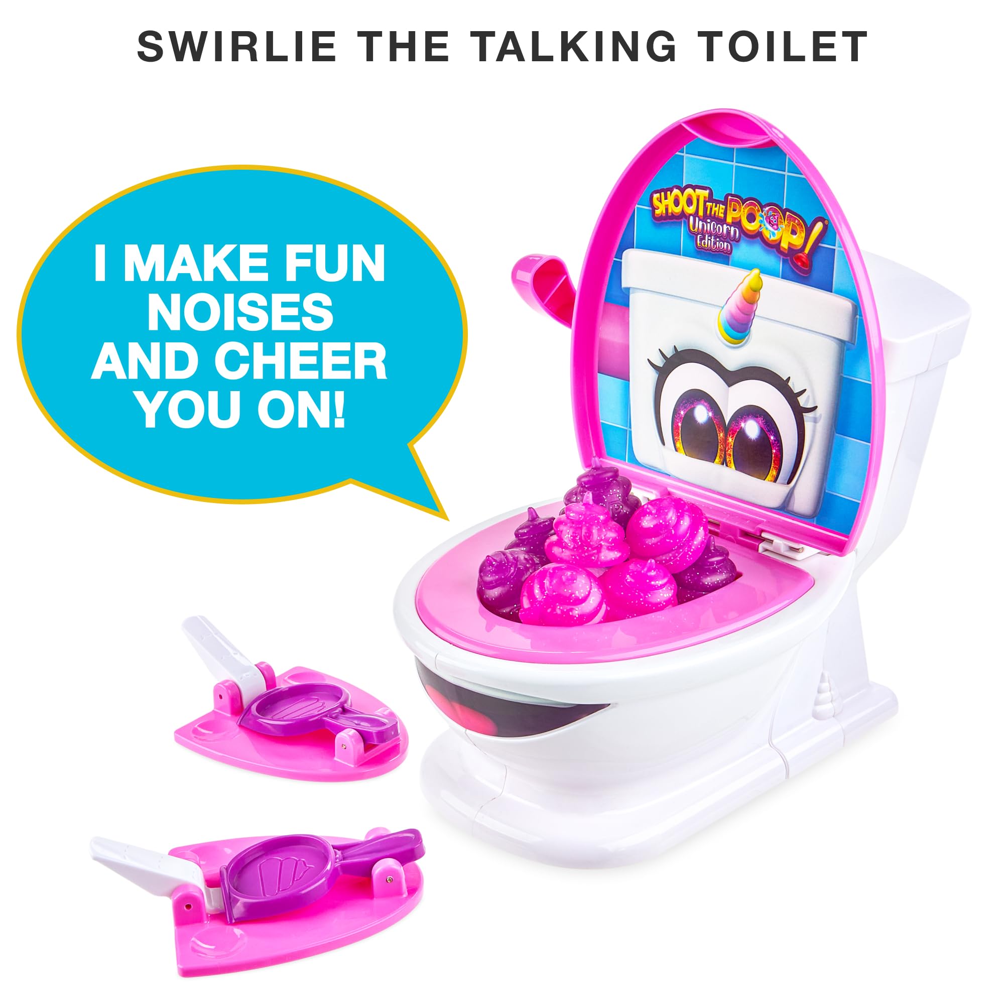 Foto 4 pulgar | Juego Familiar Brybelly Shoot The Poop Unicorn Edition - Venta Internacional.