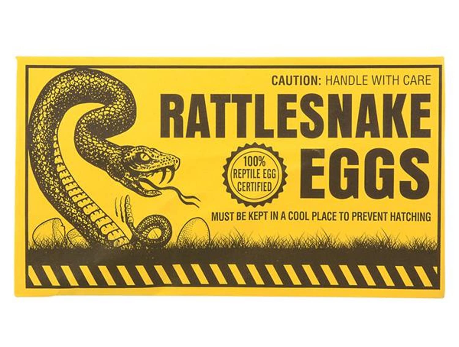 Juego De Sobres Con Forma De Huevo Joke Rattlesnake Novelty, 6 Unidades - Venta Internacional.