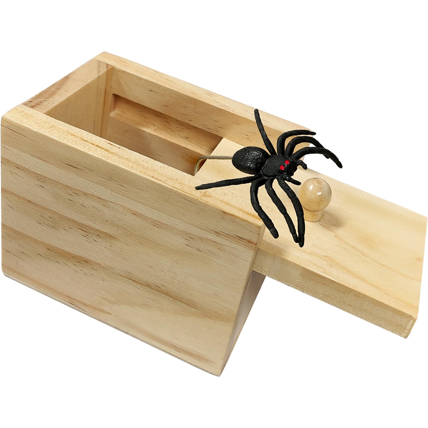 Foto 2 pulgar | Juego De Broma Jishi Spider Box Para Regalo, Divertido Elefante Blanco - Venta Internacional.