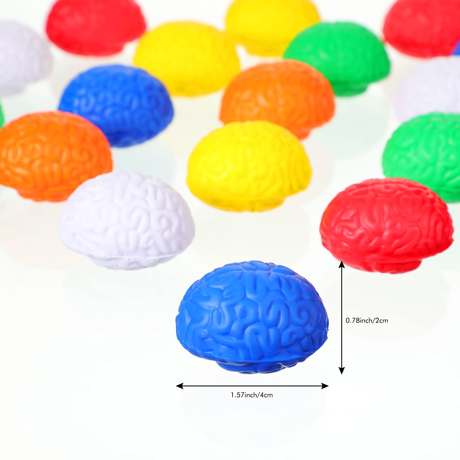 Foto 2 | Juguete Cerebral Skylety De Stress Ball, 30 Unidades, Bromas De Halloween Para Adultos - Venta Internacional.