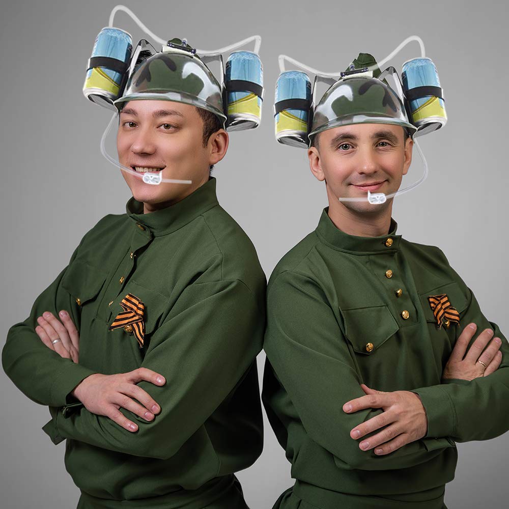 Foto 6 | Casco para Bebidas Camuflaje Artcreativity - Venta Internacional