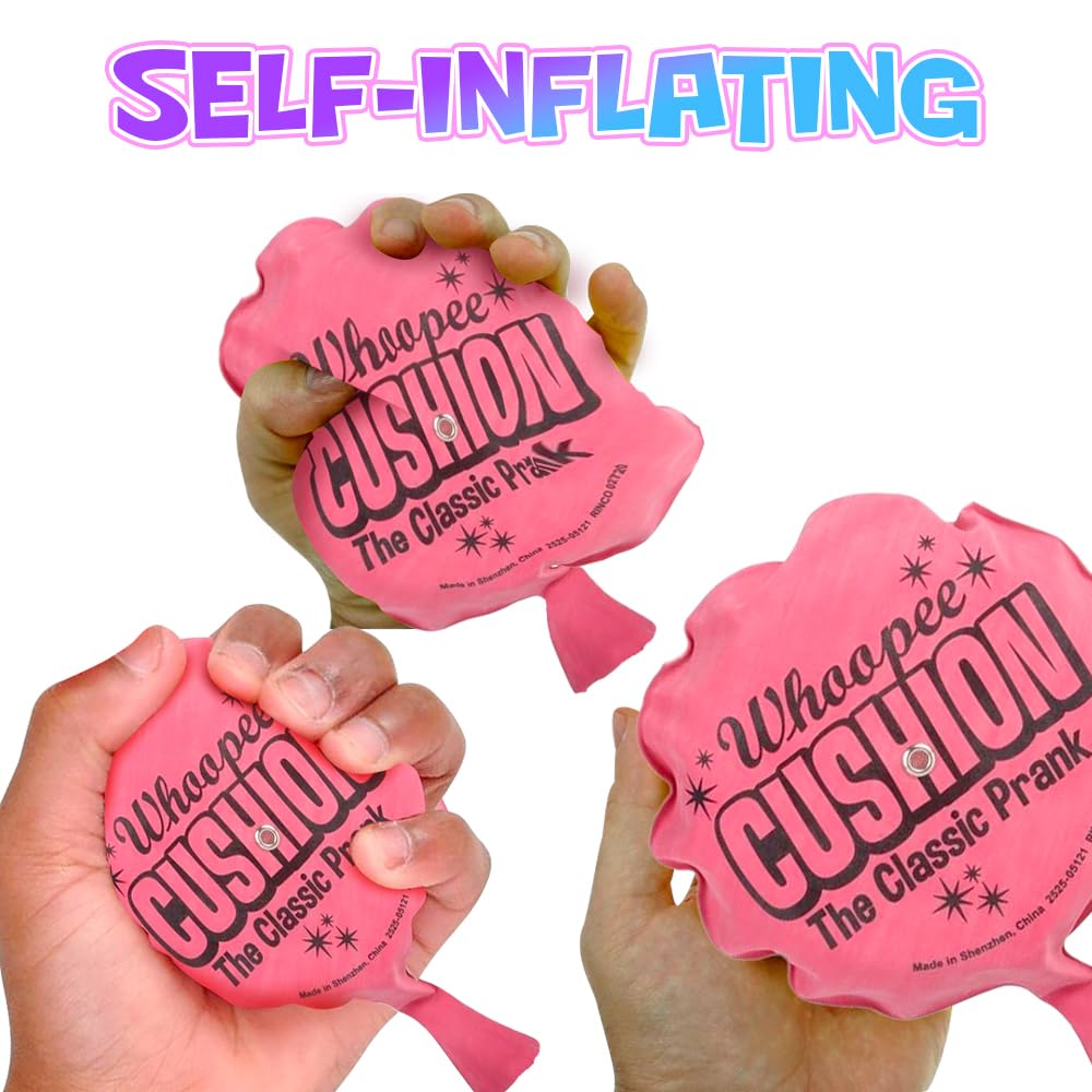 Foto 4 | Cojín Whoopee Art Creativity Autoinflable De 15 Cm, Paquete De 2 - Venta Internacional.