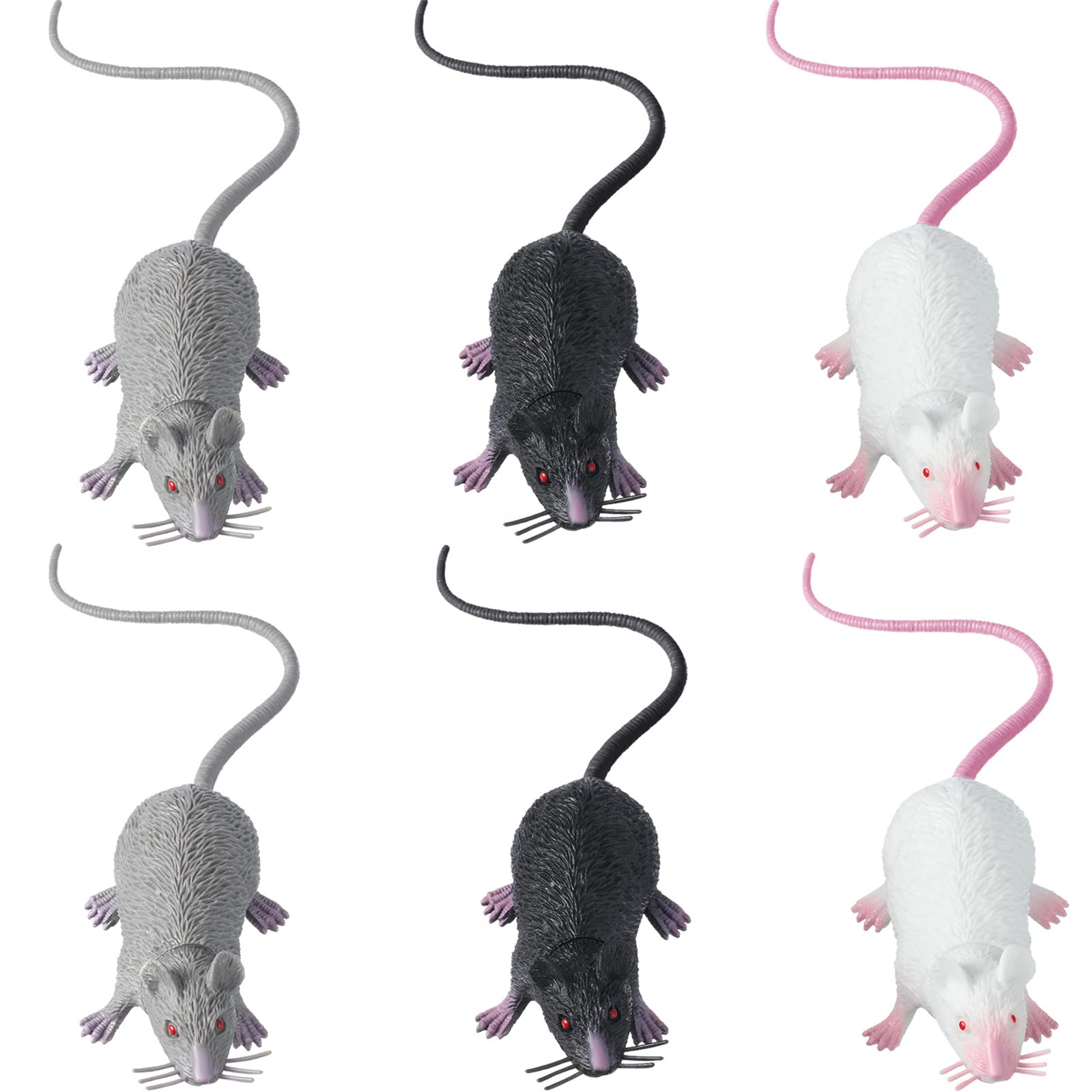 Foto 1 | Prank Fake Rat Boao, Puntal Realista De Goma, 6 Unidades - Venta Internacional.