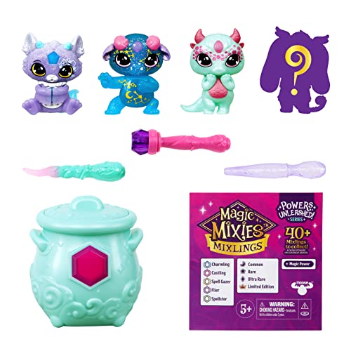 Foto 7 pulgar | Venta Internacional - Set de Juego Shimmer Magic Toy Magic Mixies Mixlings con Varita