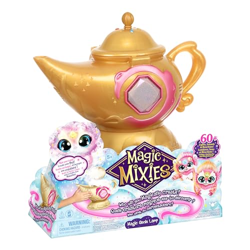 Foto 3 pulgar | Venta Internacional - Lámpara Magic Genie De Toy Magic Mixies Con Peluche Rosa Interactivo