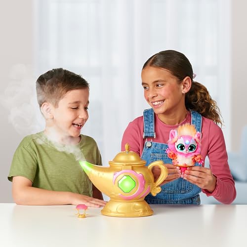 Foto 5 | Venta Internacional - Lámpara Magic Genie De Toy Magic Mixies Con Peluche Rosa Interactivo
