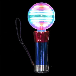 Foto 2 | Venta Internacional - Varita Mágica Con Luz Led, Forma De Globo Giratorio, 19,5 Cm
