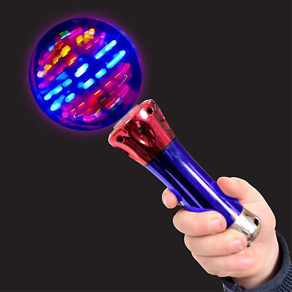 Foto 6 pulgar | Venta Internacional - Varita Mágica Con Luz Led, Forma De Globo Giratorio, 19,5 Cm