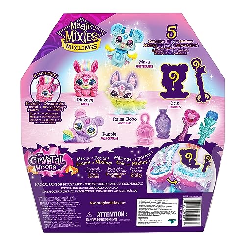 Foto 4 pulgar | Venta Internacional - Paquete Deluxe Magical Rainbow De Toy Magic Mixies Mixlings