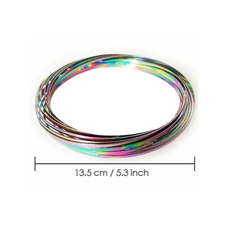 Foto 3 | Venta Internacional - Magic Toy Arm Slinky Flippy Flow Rings Spinner