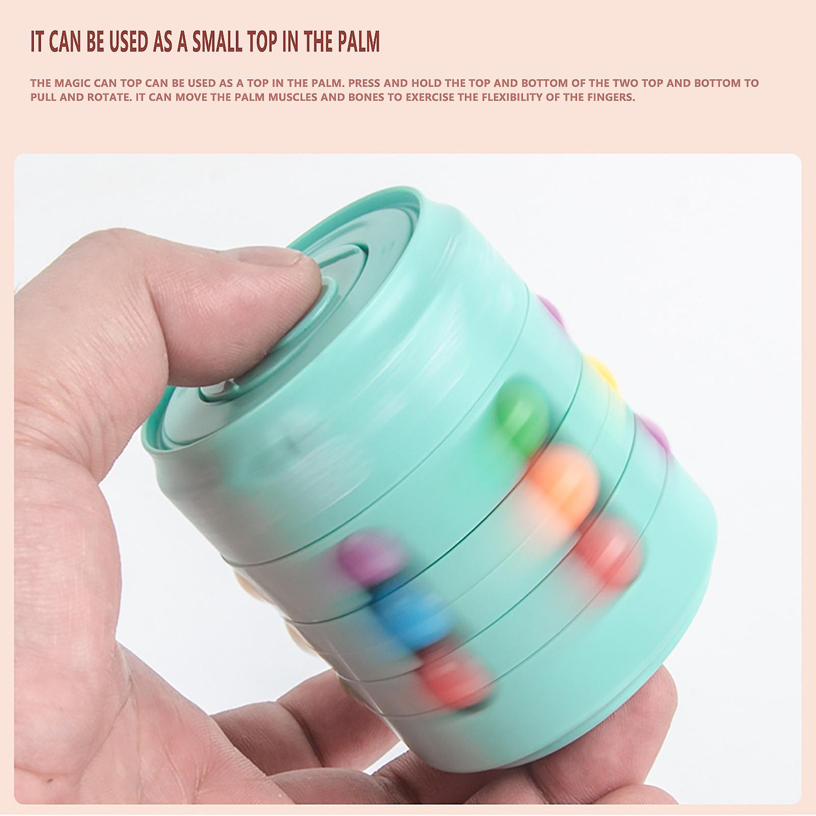 Foto 6 pulgar | Venta Internacional - Juguete De Descompresión Spinning Top Magic Can Para Niños