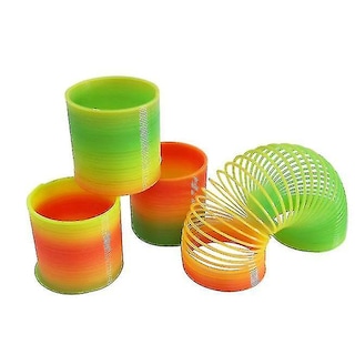 Foto 1 | Venta Internacional - Toy Magic Spring Rainbow, 5 Cm De Diámetro, Paquete De 3 Unidades Para Niños