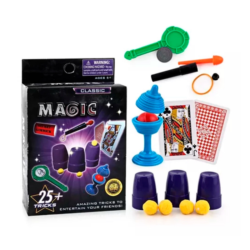 Foto 2 pulgar | Juego De Trucos Clásicos De Magic Game: Aprende 25 Trucos Para Niños - Venta Internacional.