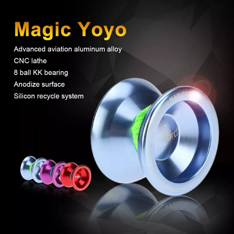 Foto 5 pulgar | Yoyo Magic Yoyo Magic Professional Lake Alloy 8, Color Azul, 85 G - Venta Internacional.