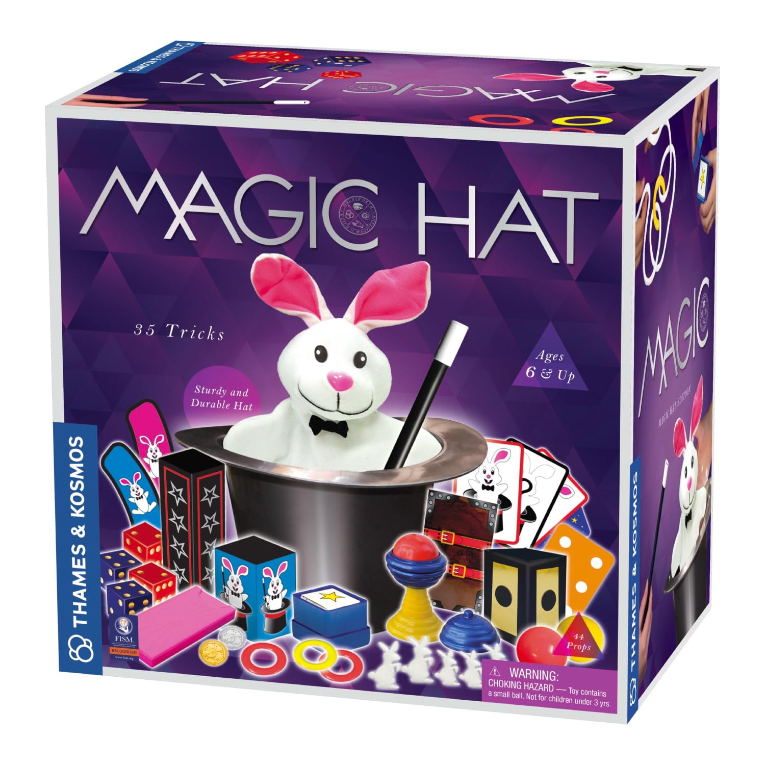 Foto 2 pulgar | Sombrero Mágico Thames & Kosmos Con 35 Trucos Para Magos Mayores De 6 Años - Venta Internacional.