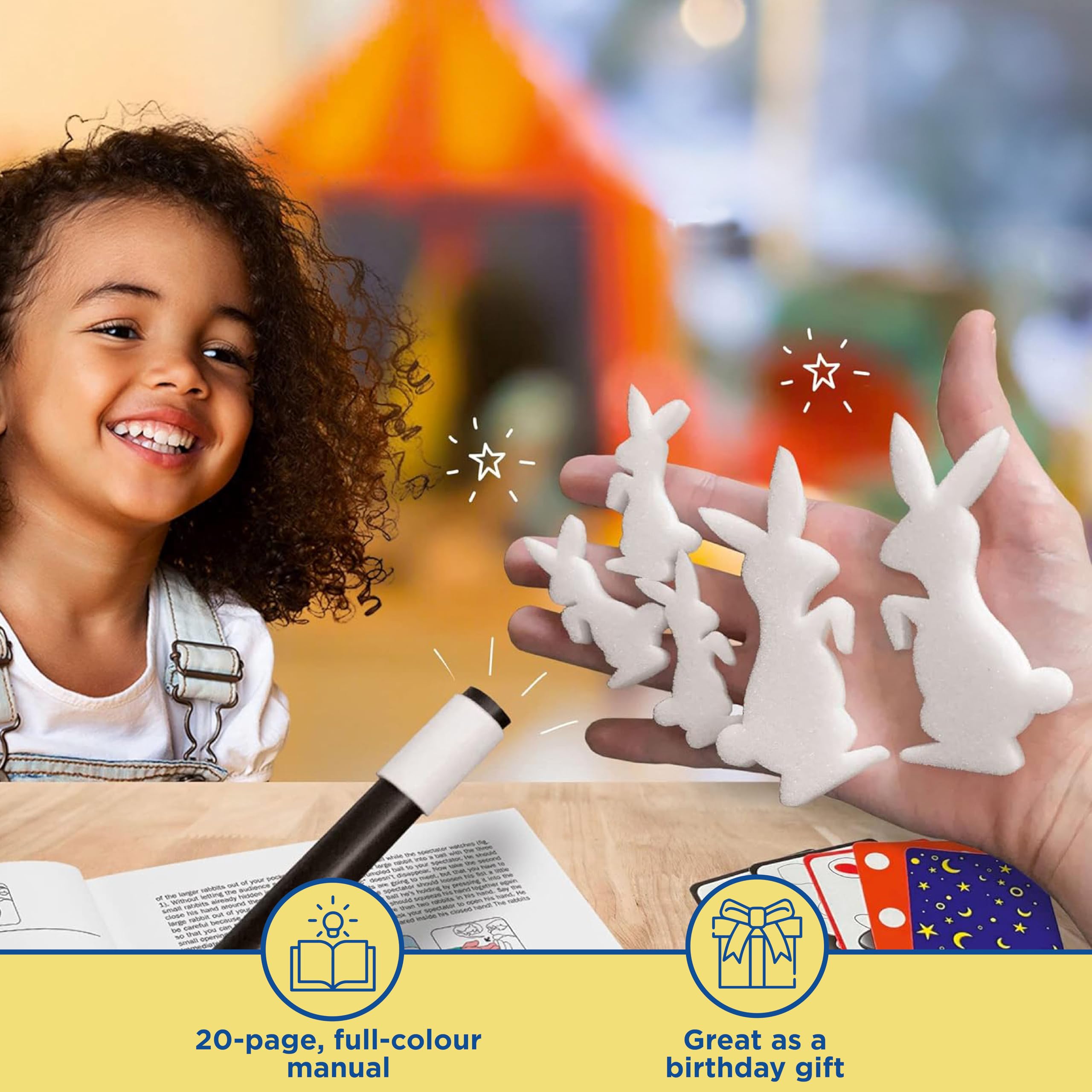 Foto 7 pulgar | Sombrero Mágico Thames & Kosmos Con 35 Trucos Para Magos Mayores De 6 Años - Venta Internacional.