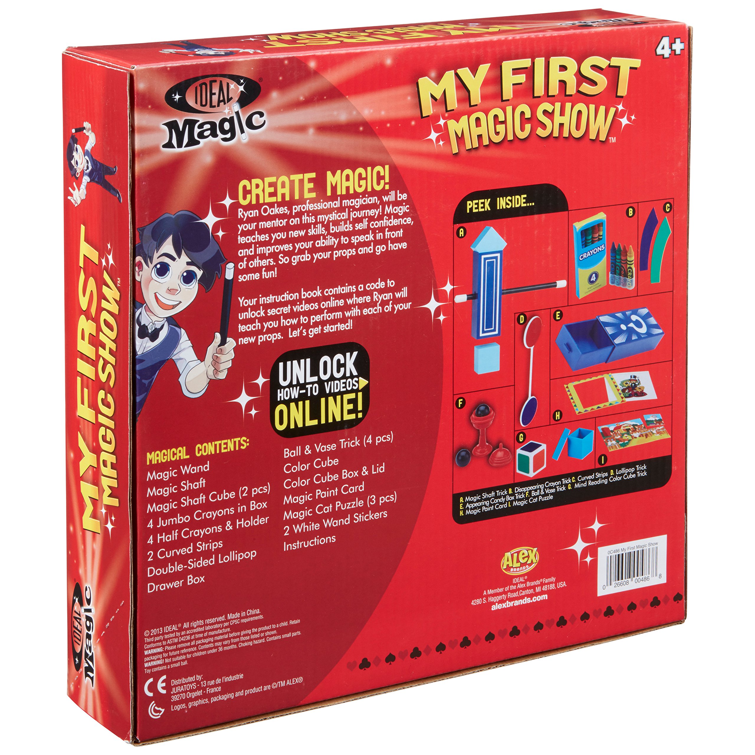 Foto 3 pulgar | Set Mágico Alex Toys Ideal Magic My First Magic Show 4+ - Venta Internacional.
