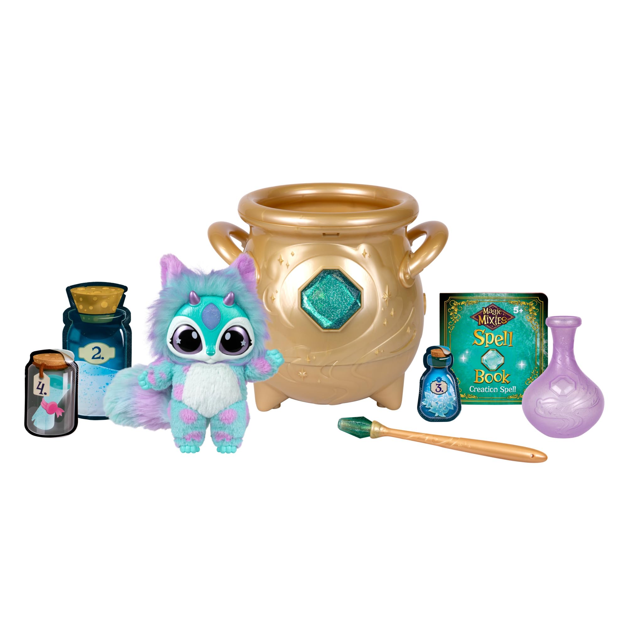 Caldero Mágico De Oro Nebulizado Real Con Juguete De Peluche De 20 Cm - Venta Internacional.