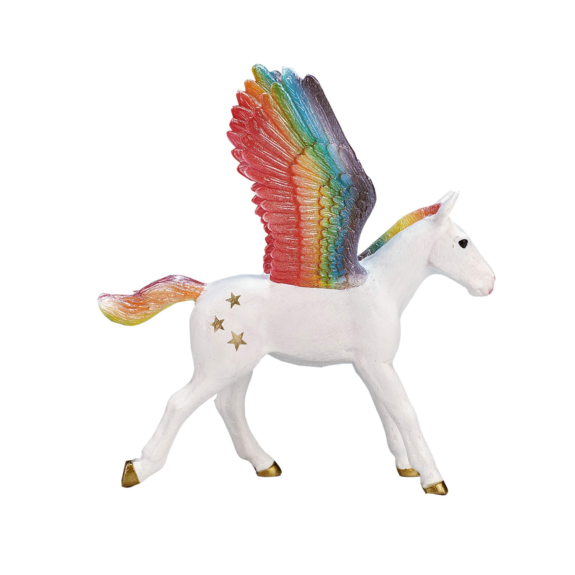 Foto 2 pulgar | Figura De Juguete Mojo Pegasus Baby Rainbow Realistic Fantasy - Venta Internacional.