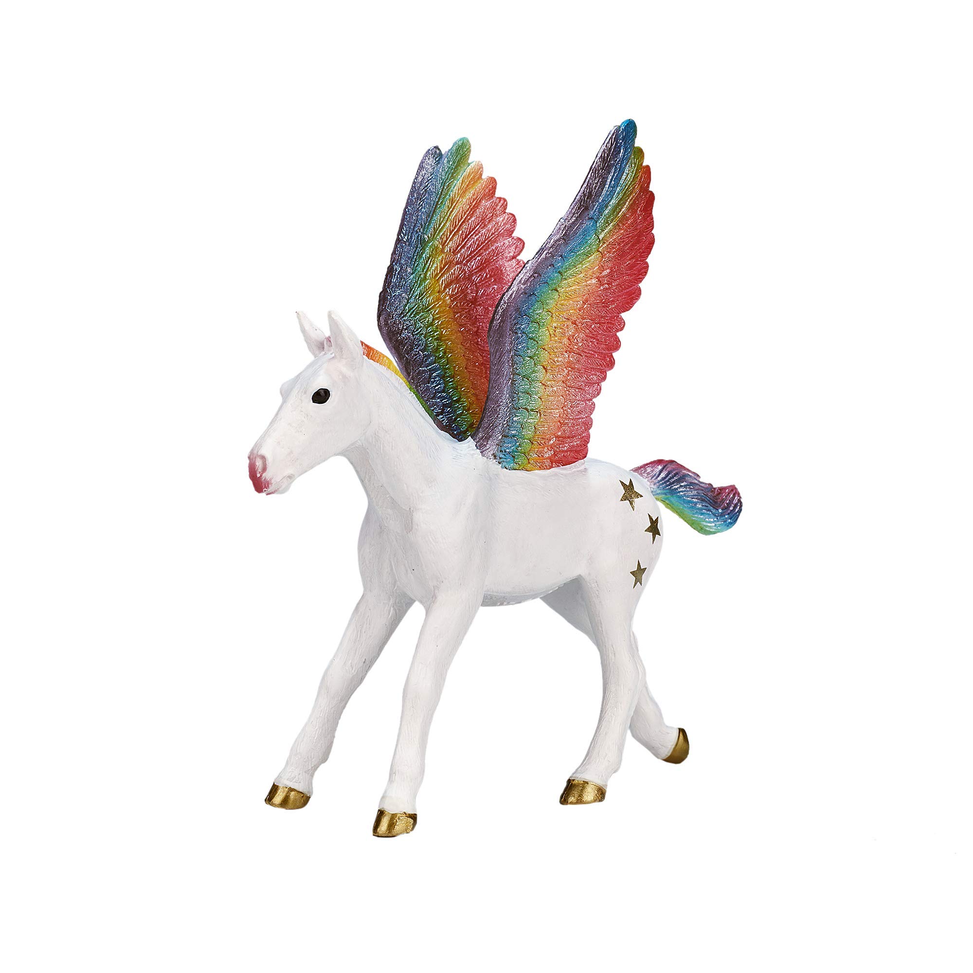 Foto 3 pulgar | Figura De Juguete Mojo Pegasus Baby Rainbow Realistic Fantasy - Venta Internacional.