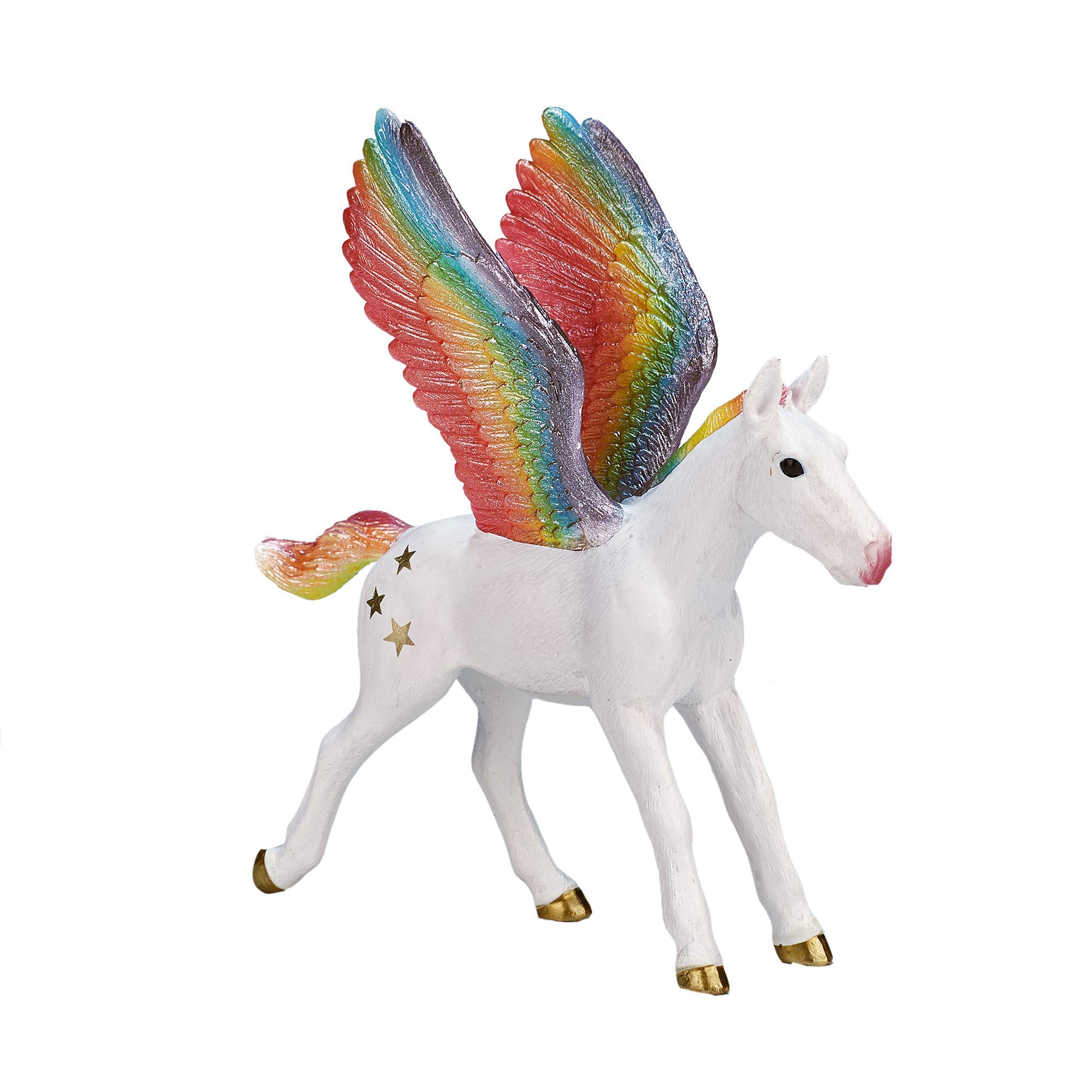 Foto 4 pulgar | Figura De Juguete Mojo Pegasus Baby Rainbow Realistic Fantasy - Venta Internacional.