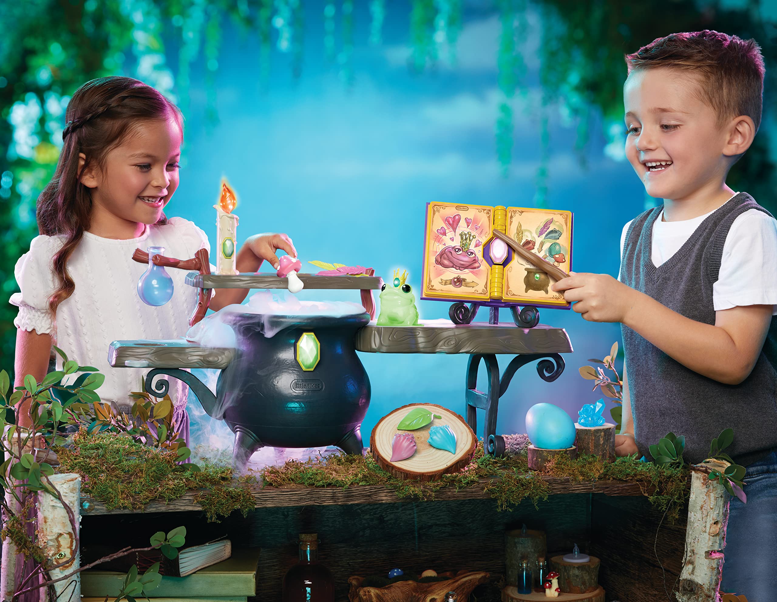 Foto 3 pulgar | Set de Juego de Mesa Roleplay Little Tikes Magic Workshop 3+ - Venta Internacional