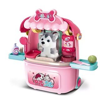 Foto 1 | Maletín de Animales Perrito Rosa My Pets 2 en 1