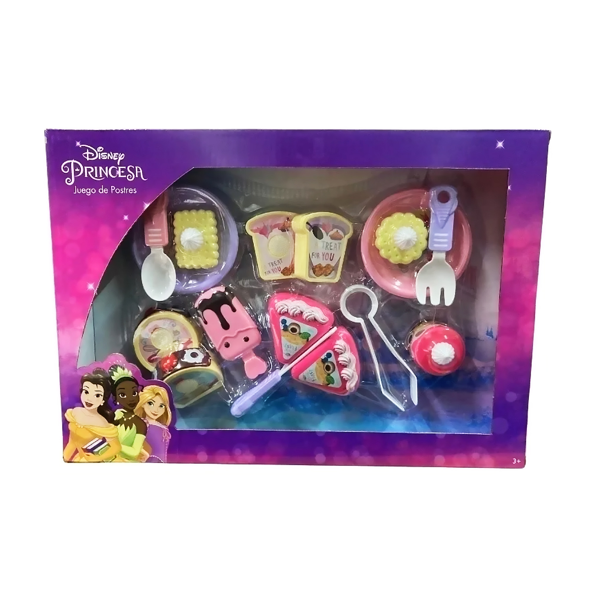 Foto 2 pulgar | Juego de Postres para Niñas ATM Juguete Princesas Disney