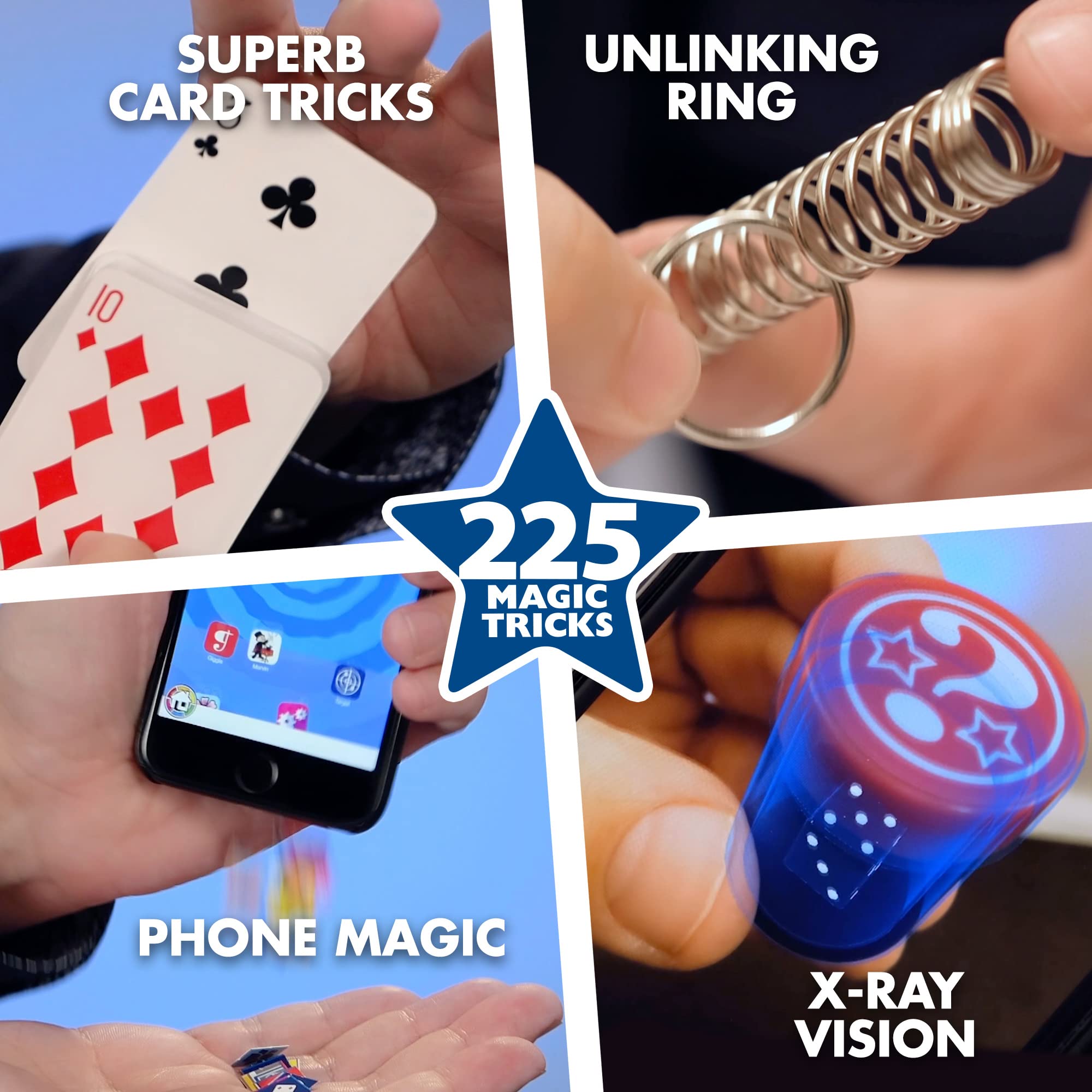 Foto 4 pulgar | Set Mágico La Caja Mágica De Trucos De Marvin Con 225 Trucos De Magia - Venta Internacional.