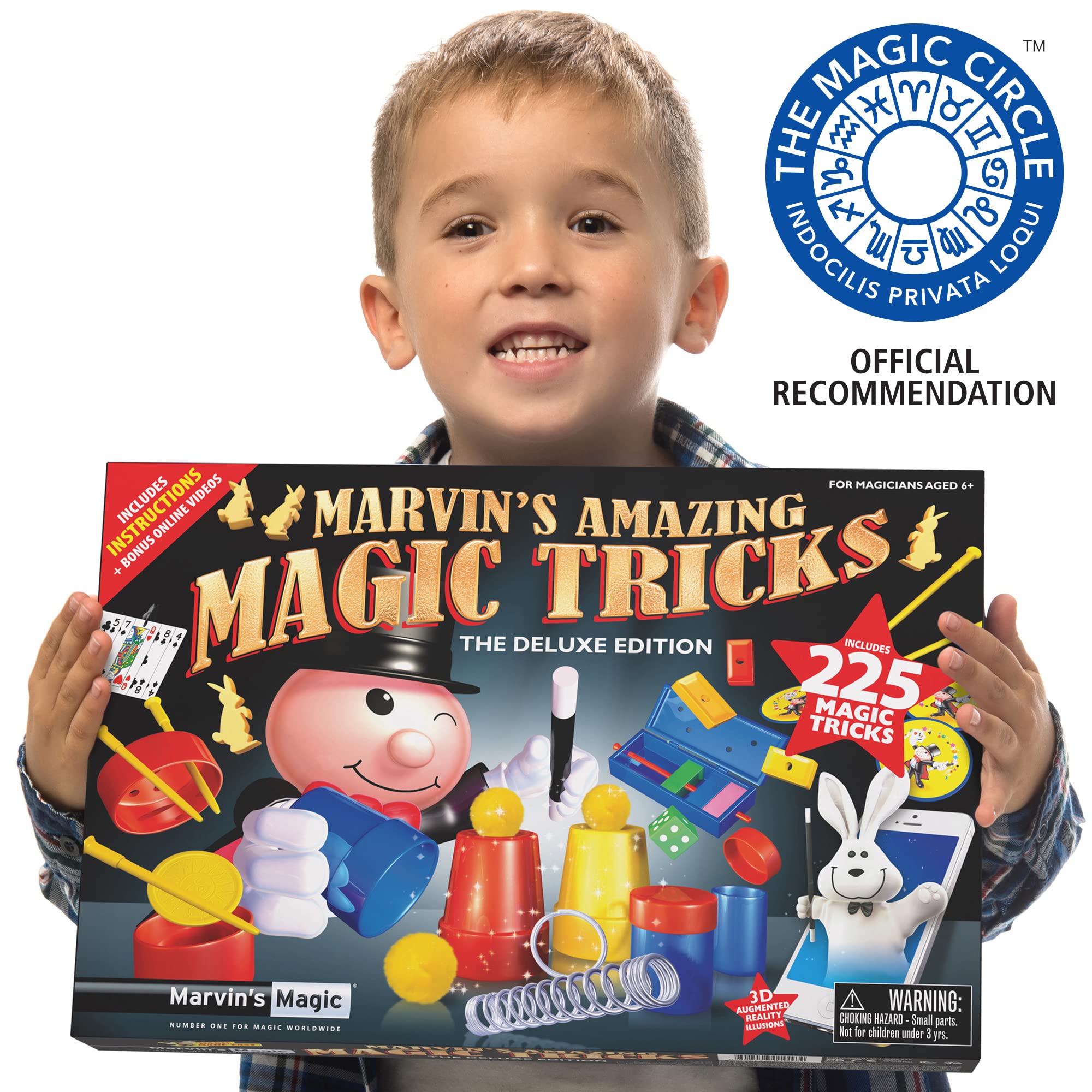 Foto 7 pulgar | Set Mágico La Caja Mágica De Trucos De Marvin Con 225 Trucos De Magia - Venta Internacional.
