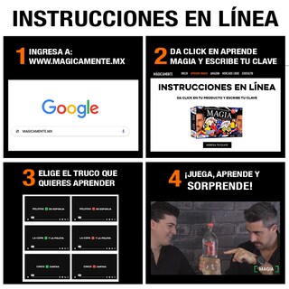 Foto 8 | Juego de MagiaJoe y Moy + 50 Trucos Instrucciones en Línea