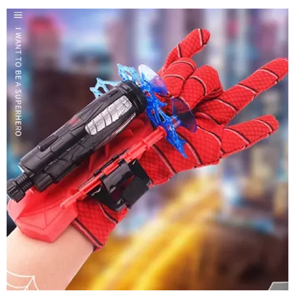 Foto 4 pulgar | Spiderman Guantes Infantil Bala Suave Launcher Web Shooter