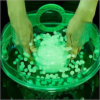 Foto 5 | Esferas de Agua Orbeez no Tóxicas que Brillan en la Oscuridad 2000 Piezas