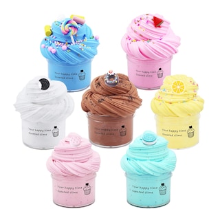 Foto 1 | Venta Internacional - Manteca Para Tartas Slime Kit Zoneway, Paquete De 7 Unidades, 60 Ml, Para Niñas Y Niños