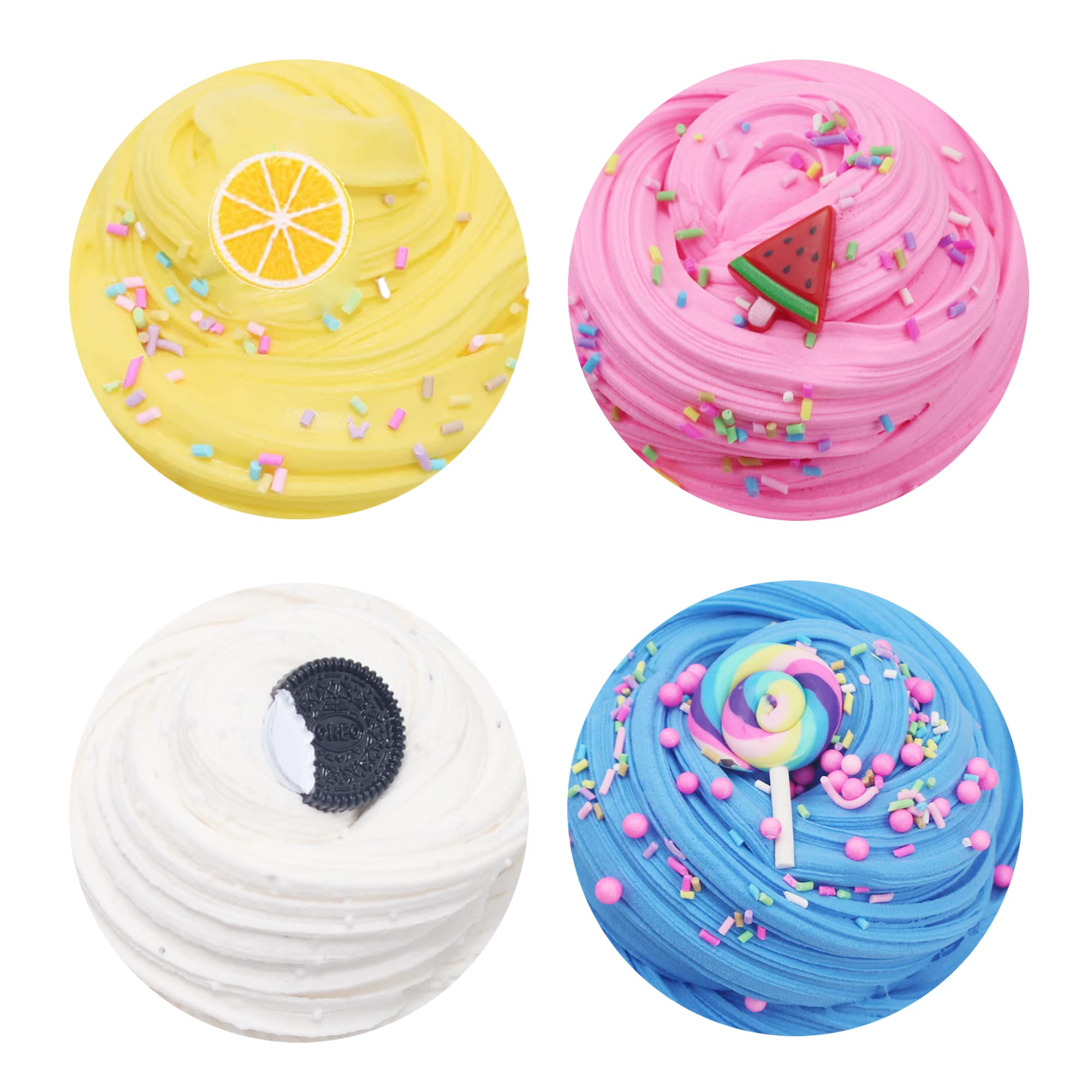 Foto 4 pulgar | Venta Internacional - Manteca Para Tartas Slime Kit Zoneway, Paquete De 7 Unidades, 60 Ml, Para Niñas Y Niños