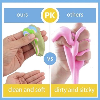 Foto 4 | Venta Internacional - Set Swzy De Fluffy Floam Slime, Paquete De 4 Juguetes Elásticos De Arcilla Blanda