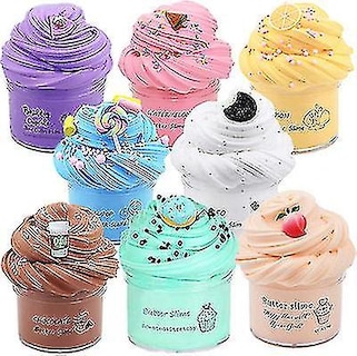 Foto 1 | Venta Internacional - Paquete De 8 Juguetes Slime Kit Butter Para Aliviar El Estrés Para Niños