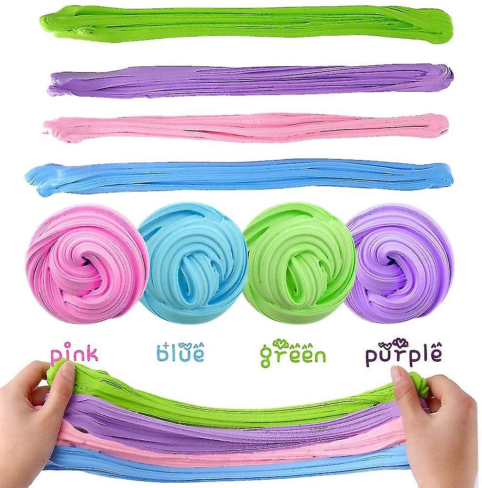 Foto 3 | Venta Internacional - Set Swzy De Fluffy Floam Slime, Paquete De 4, No Tóxico Para Niños