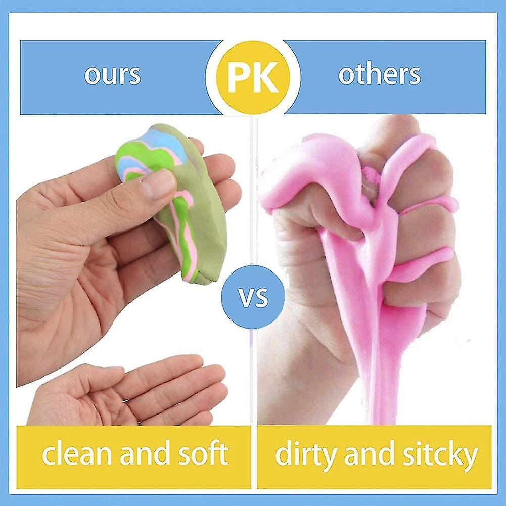 Foto 4 | Venta Internacional - Set Swzy De Fluffy Floam Slime, Paquete De 4, No Tóxico Para Niños