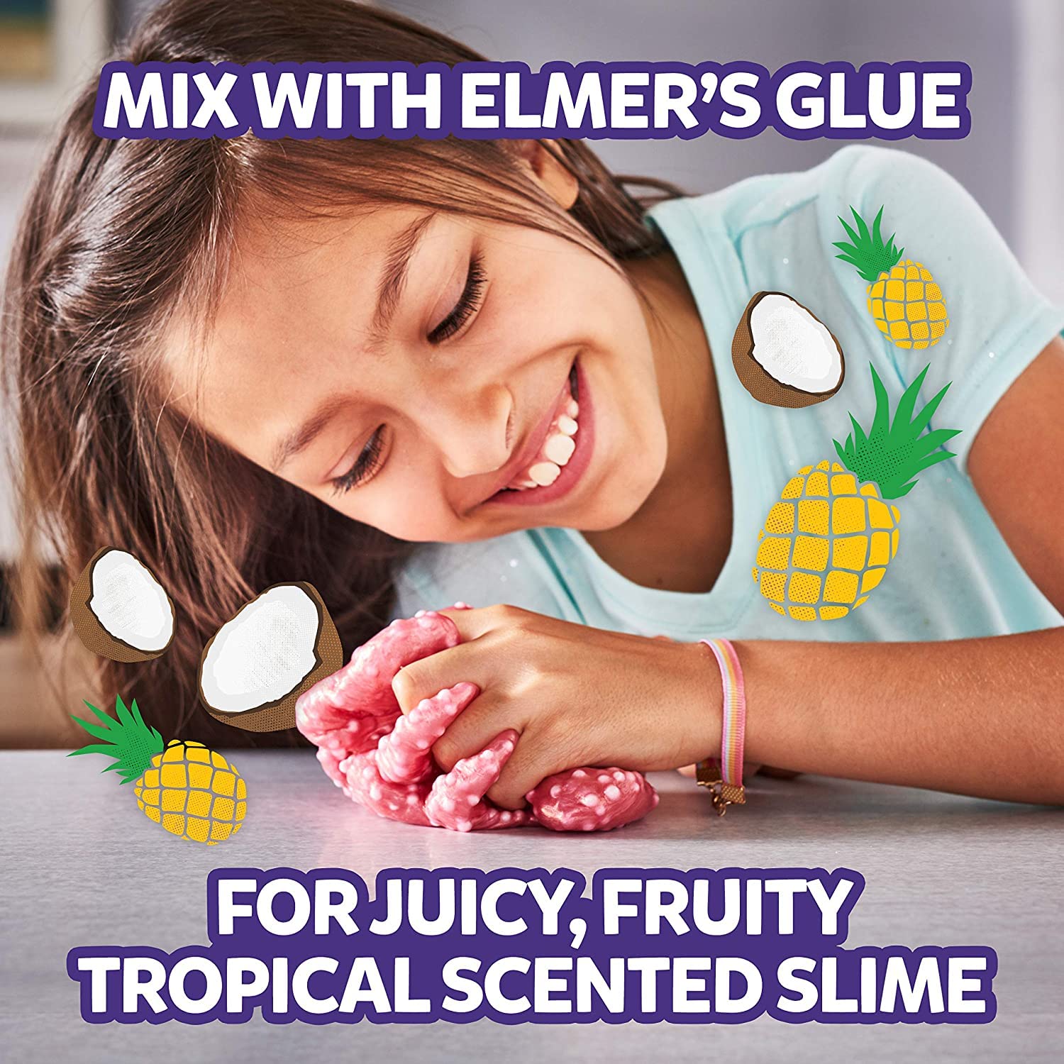 Foto 3 pulgar | Activador De Limo Elmer's Magical Liquid Tropical 250 Ml - Venta Internacional.