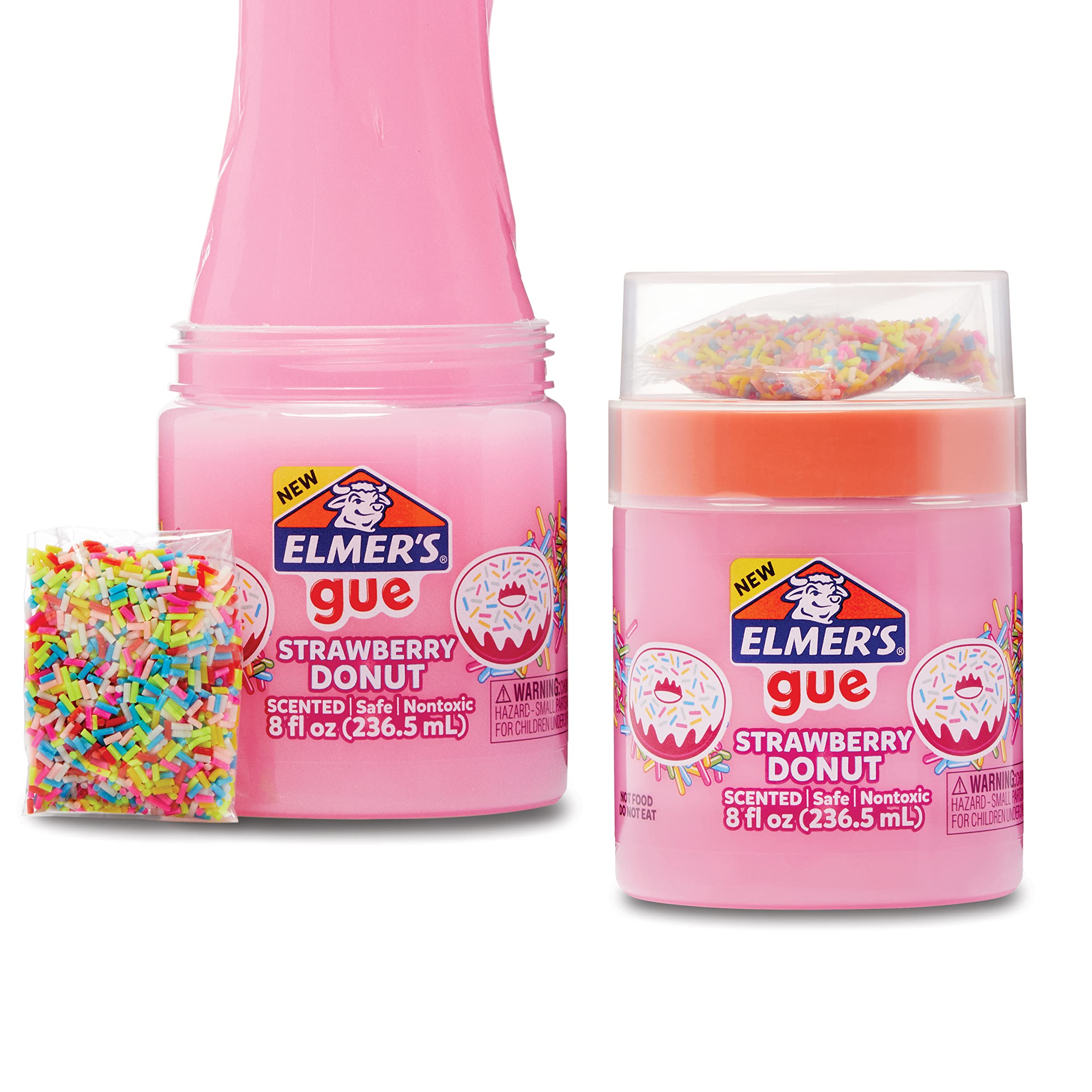 Donut De Fresa Prefabricado Slime Elmer's Gue, Con Aroma A Fresa, 1 ...