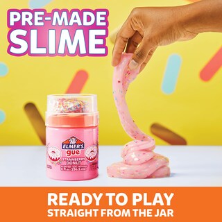 Foto 3 | Donut De Fresa Prefabricado Slime Elmer's Gue, Con Aroma A Fresa, 1 Unidad - Venta Internacional.