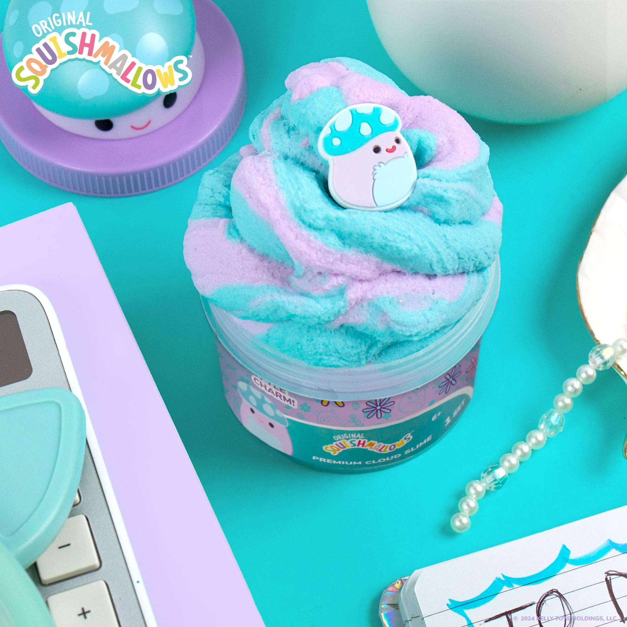 Foto 4 | Slime Squishmallows Pyle The Mushroom Con Aroma A Hongos, 240 Ml - Venta Internacional.